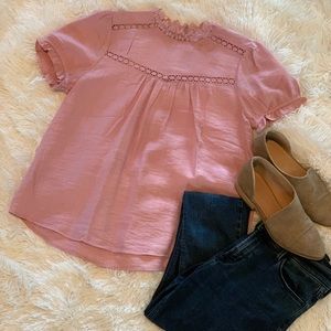 Women’s pink blouse